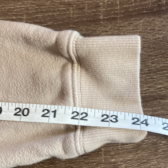 EUC Gander Mountain Guide Series 1/4 Zip Pullover Sweater Mens Large Tan - Picture 4 of 7